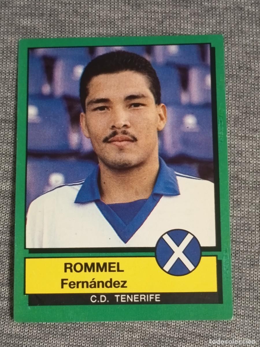 Figurine di Calcio: F&uacute;tbol 90 panini ROMMEL FERN&Aacute;NDEZ N&deg;304 TENERIFE nunca pegado