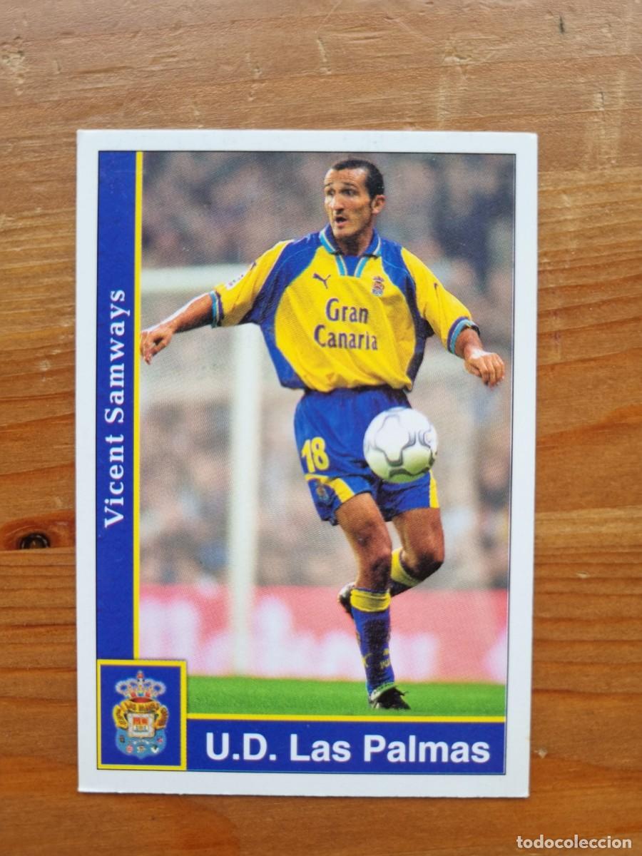 Figurine di Calcio: 225 SAMWAYS (UD Las Palmas). Las Fichas de la Liga 2001 2002 01 02 (Mundicromo)
