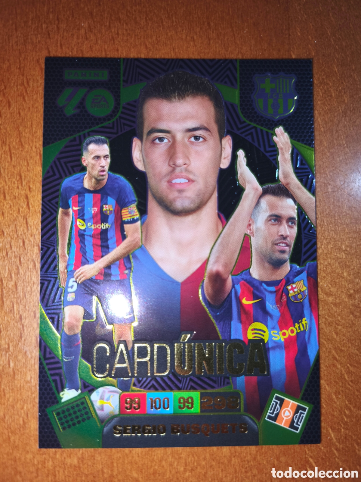 Cartes &agrave; collectionner de Football: Sergio Busquets CARD &Uacute;NICA Adrenalyn XL 25/26 Barcelona