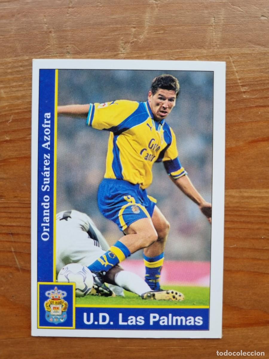 Cartes &agrave; collectionner de Football: 229 ORLANDO (UD Las Palmas). Las Fichas de la Liga 2001 2002 01 02 (Mundicromo)