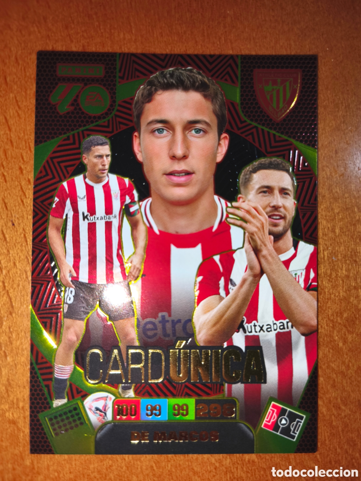 Cartes &agrave; collectionner de Football: De Marcos CARD &Uacute;NICA Adrenalyn que 25/26 Athletic Club