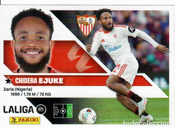 Cartes &agrave; collectionner de Football: CROMO PANINI LIGA ESTE 26 27 - N&ordm; 18 - EJUKE - SEVILLA