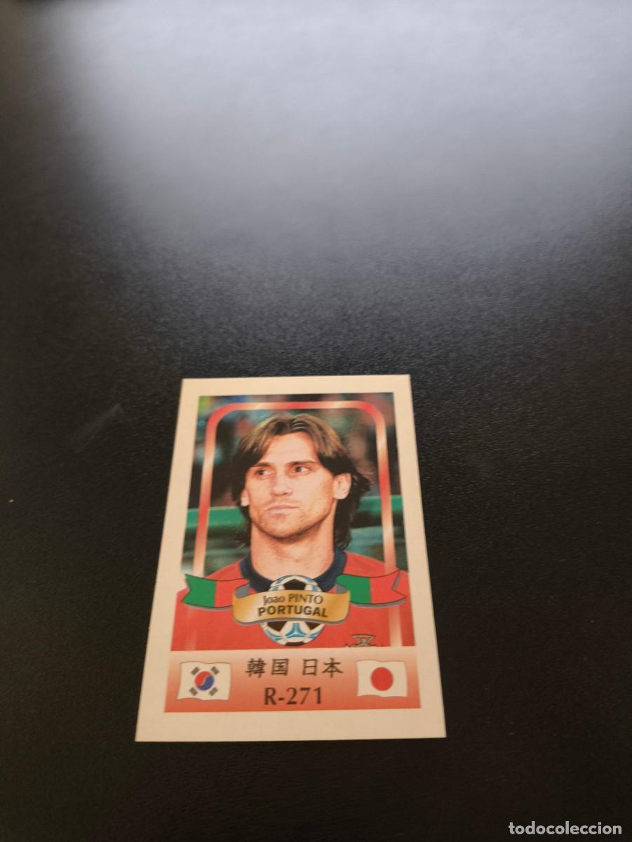 Cromos de f&uacute;tbol: 271 Jo&atilde;o Pinto PORTUGAL MUNDIAL WORLD CUP REYAUCA KOREA JAPAN JAPON 2002 NO PANINI LIGA