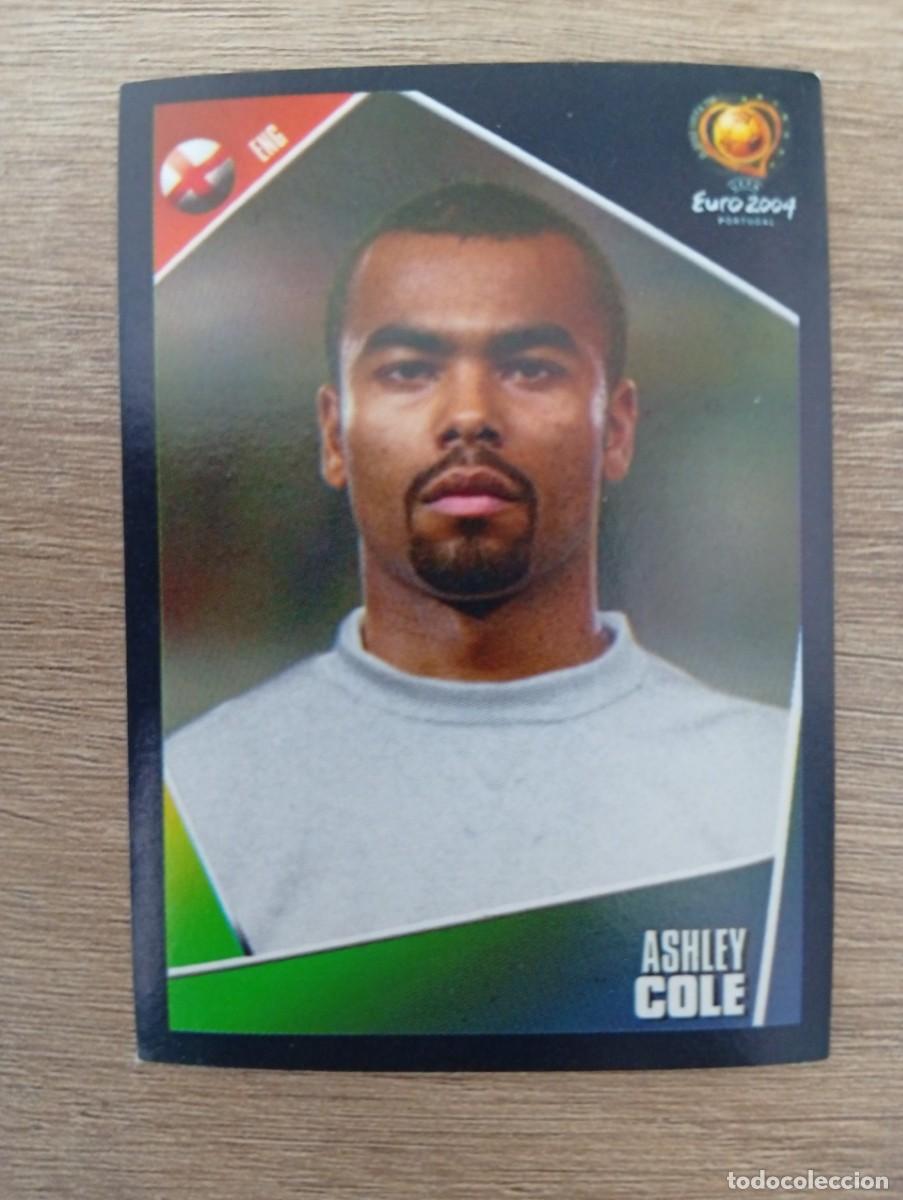 Cromos de f&uacute;tbol: ASHLEY COLE 119 INGLATERRA EURO 2004 PORTUGAL NUNCA PEGADO SIN PEGAR