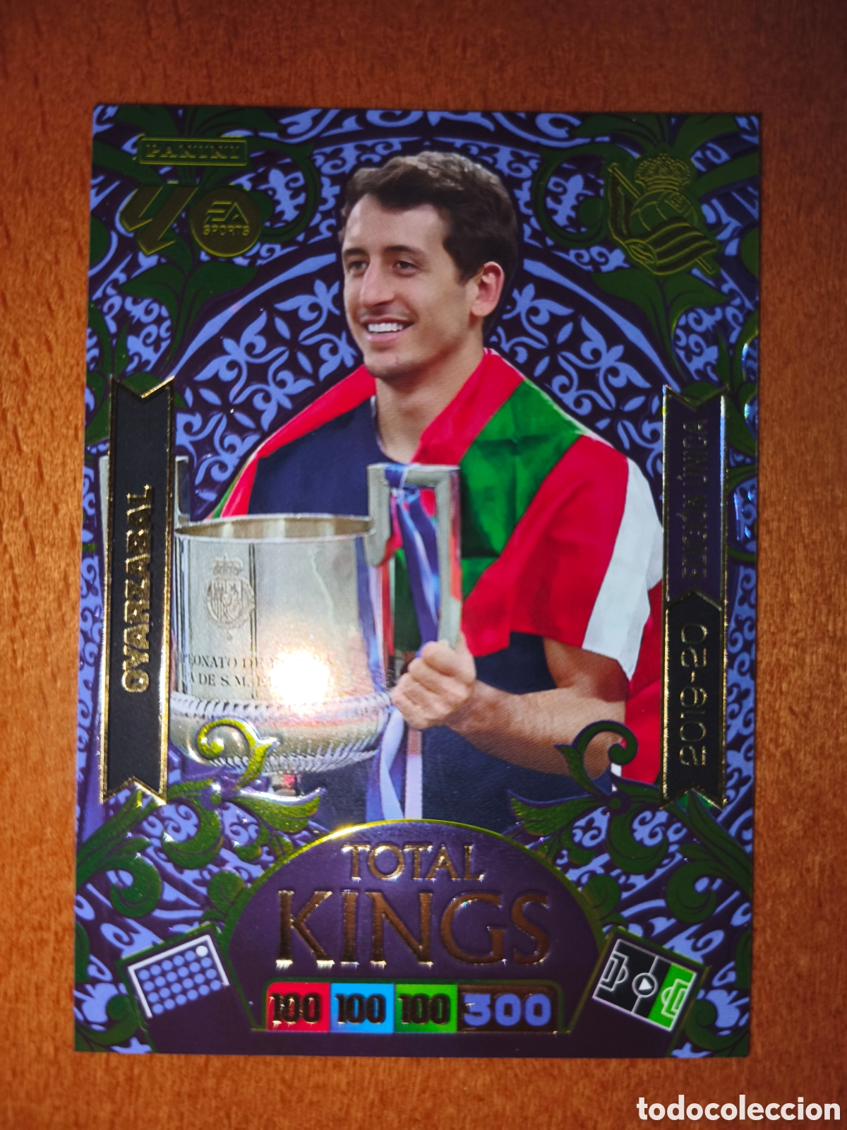 Cromos de f&uacute;tbol: Oyarzabal TOTAL KINGS Adrenalyn XL 25/26 Real Sociedad