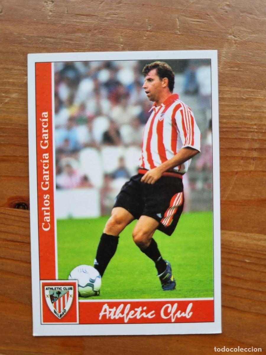 Cromos de f&uacute;tbol: 237 CARLOS GARC&Iacute;A (Athletic Club). Las Fichas de la Liga 2001 2002 01 02 (Mundicromo)