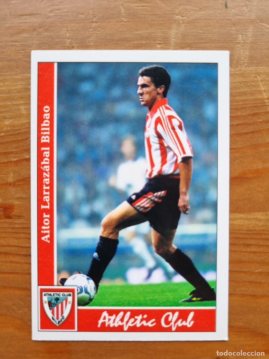 Cromos de f&uacute;tbol: 240 LARRAZ&Aacute;BAL (Athletic Club). Las Fichas de la Liga 2001 2002 01 02 (Mundicromo)