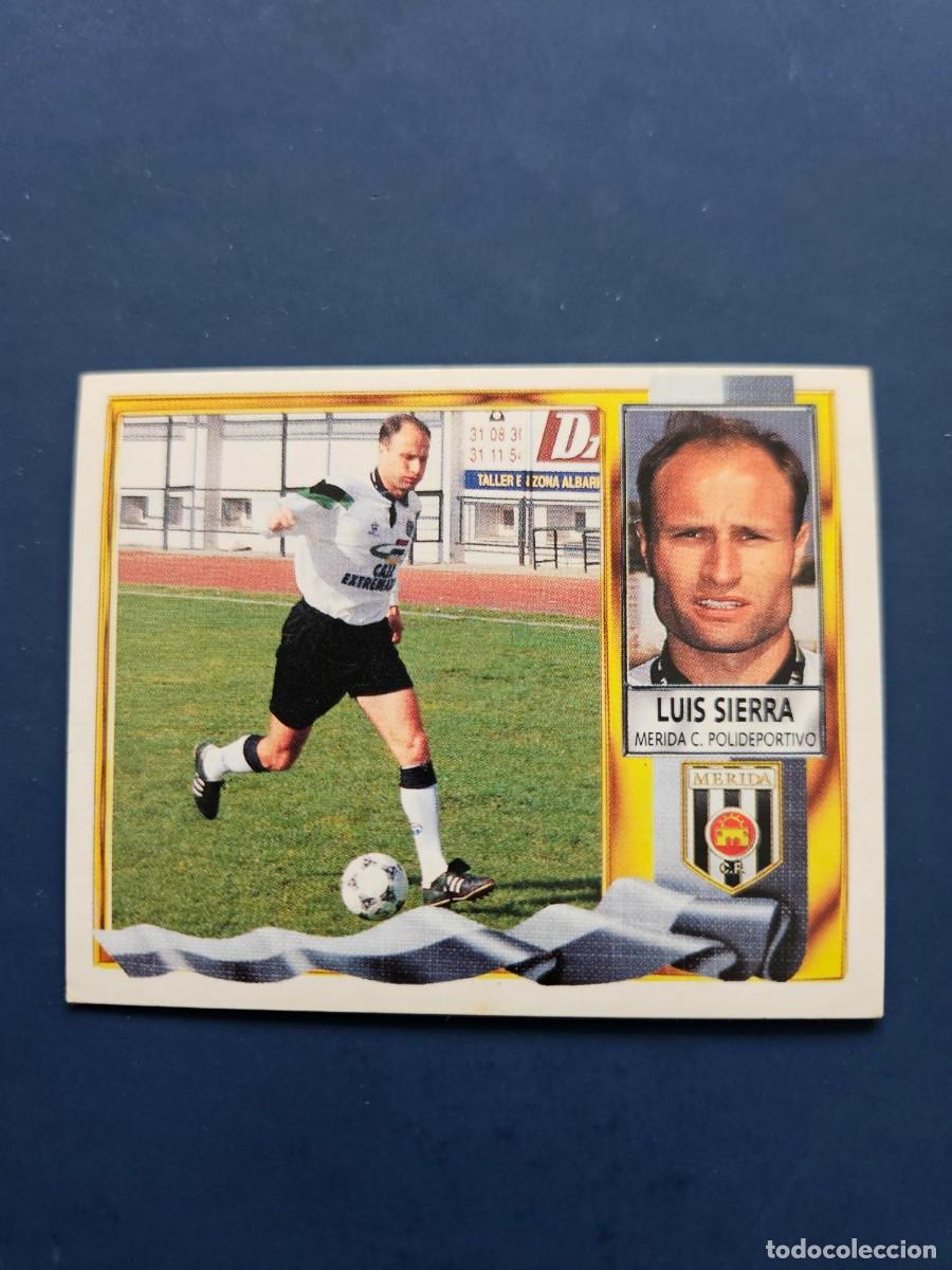 Cartes &agrave; collectionner de Football: LUIS SIERRA MERIDA LIGA ESTE 95 96 1995 1996 SIN PEGAR NUNCA PEGADO