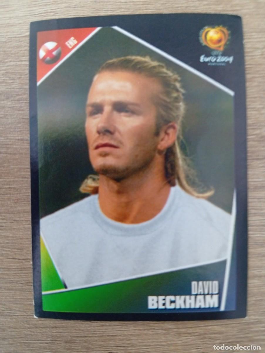 Cromos de Futebol: DAVID BECKHAM 124 INGLATERRA EURO 2004 PORTUGAL NUNCA PEGADO SIN PEGAR