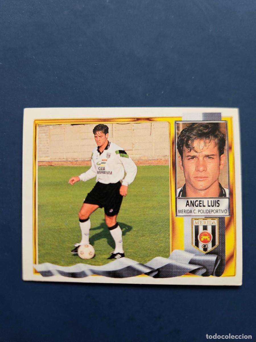 Cromos de Futebol: ANGEL LUIS MERIDA LIGA ESTE 95 96 1995 1996 SIN PEGAR NUNCA PEGADO