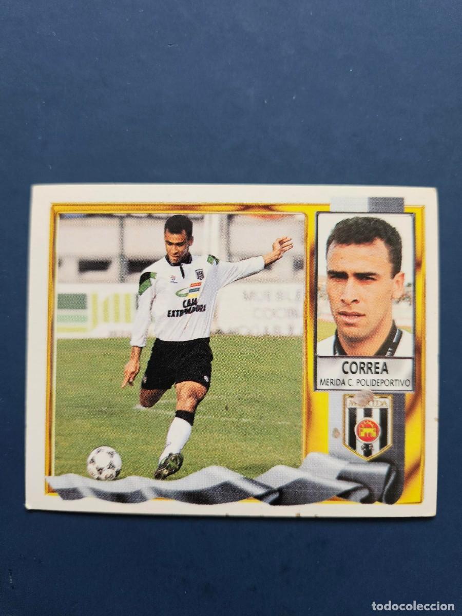 Cromos de f&uacute;tbol: CORREA MERIDA LIGA ESTE 95 96 1995 1996 SIN PEGAR NUNCA PEGADO