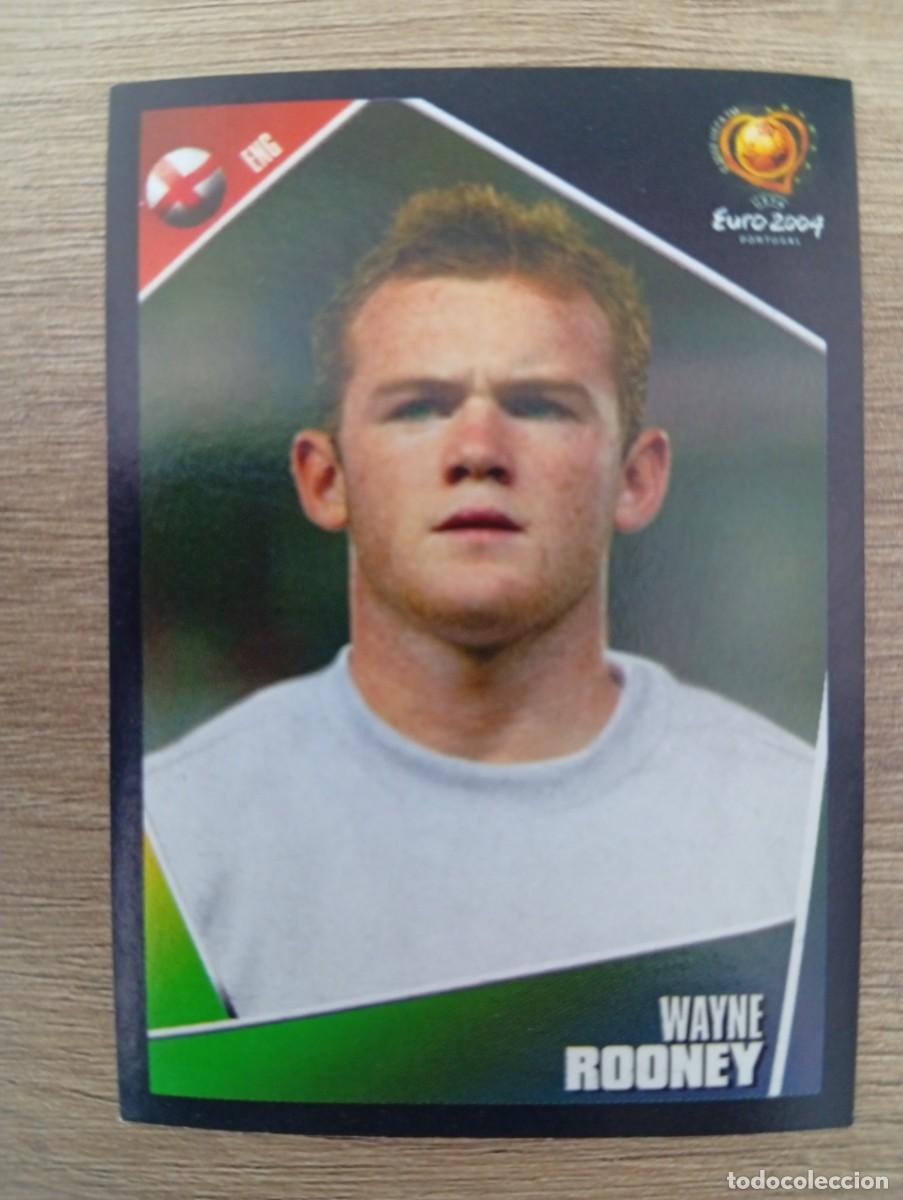 Cromos de f&uacute;tbol: WAYNE ROONEY 131 INGLATERRA EURO 2004 PORTUGAL NUNCA PEGADO SIN PEGAR