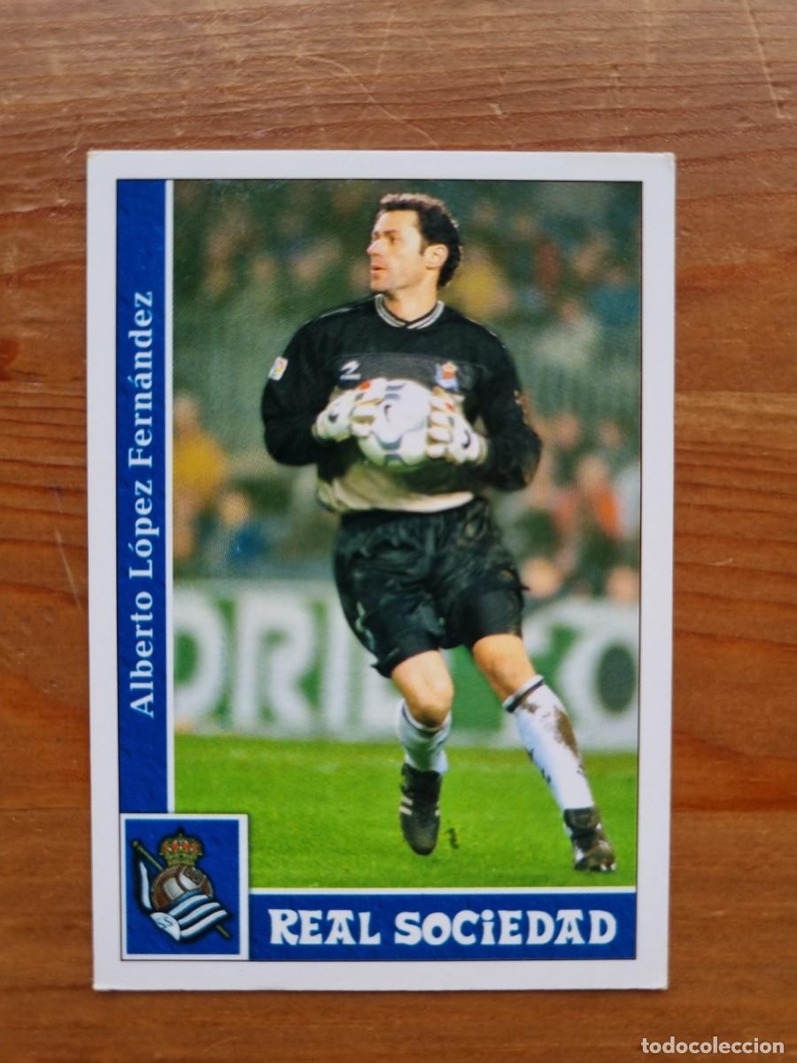 Cromos de f&uacute;tbol: 255 ALBERTO (Real Sociedad). Las Fichas de la Liga 2001 2002 01 02 (Mundicromo)