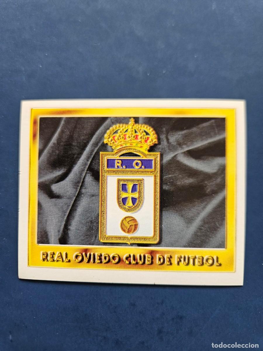 Football Stickers: ESCUDO OVIEDO LIGA ESTE 95 96 1995 1996 SIN PEGAR NUNCA PEGADO