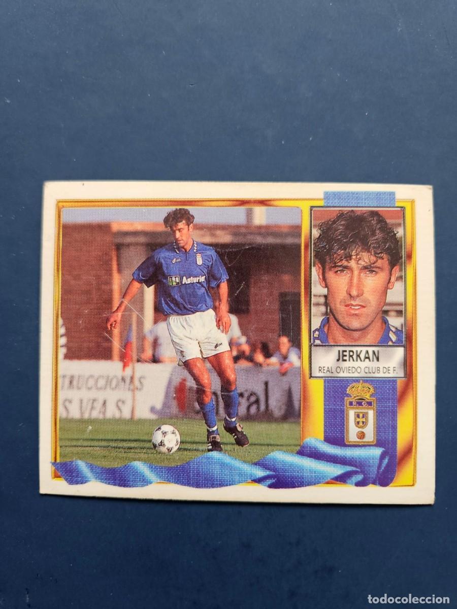 Cromos de f&uacute;tbol: JERKAN OVIEDO LIGA ESTE 95 96 1995 1996 SIN PEGAR NUNCA PEGADO