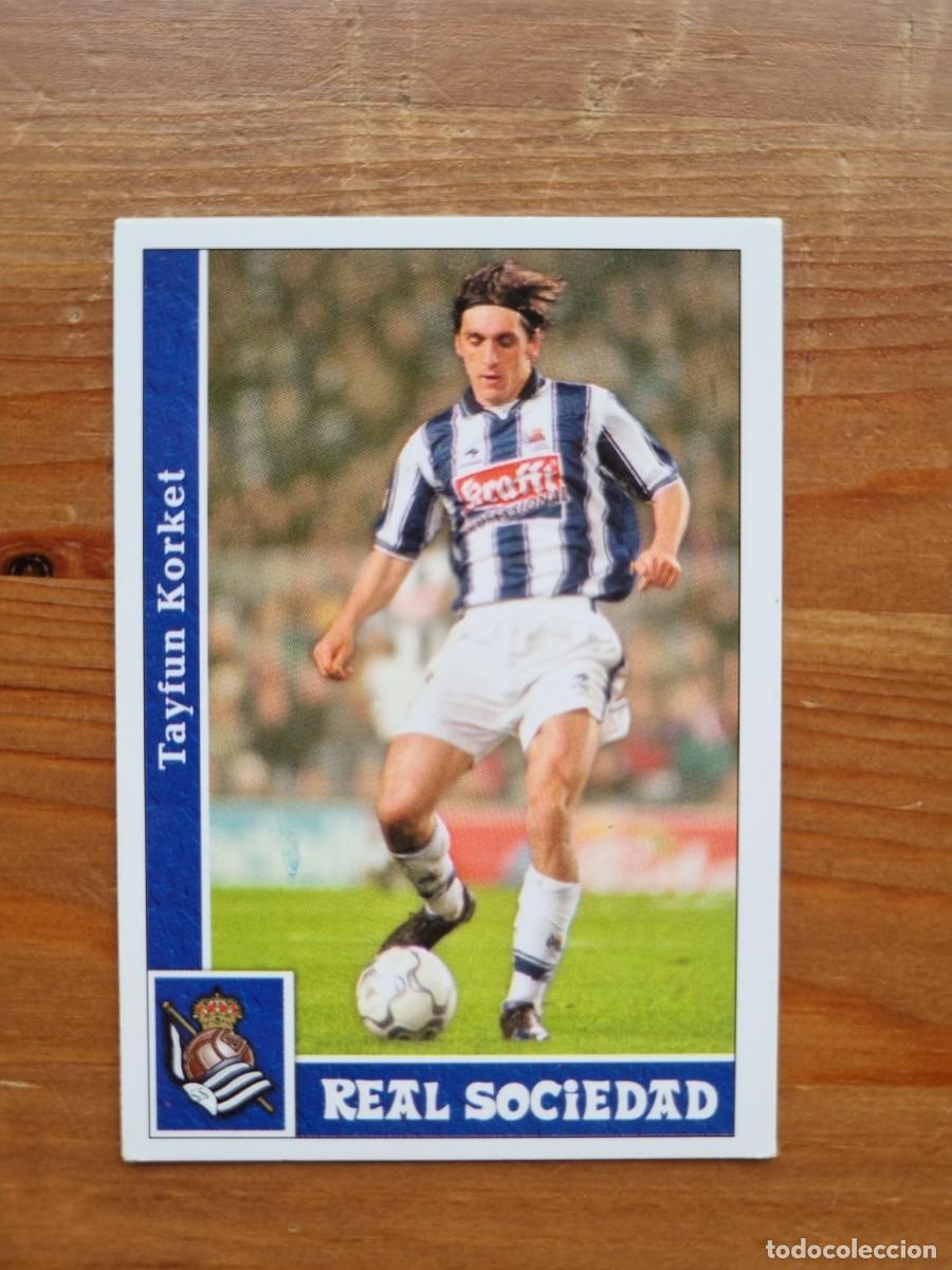 Cromos de f&uacute;tbol: 265 TAYFUN (Real Sociedad). Las Fichas de la Liga 2001 2002 01 02 (Mundicromo)