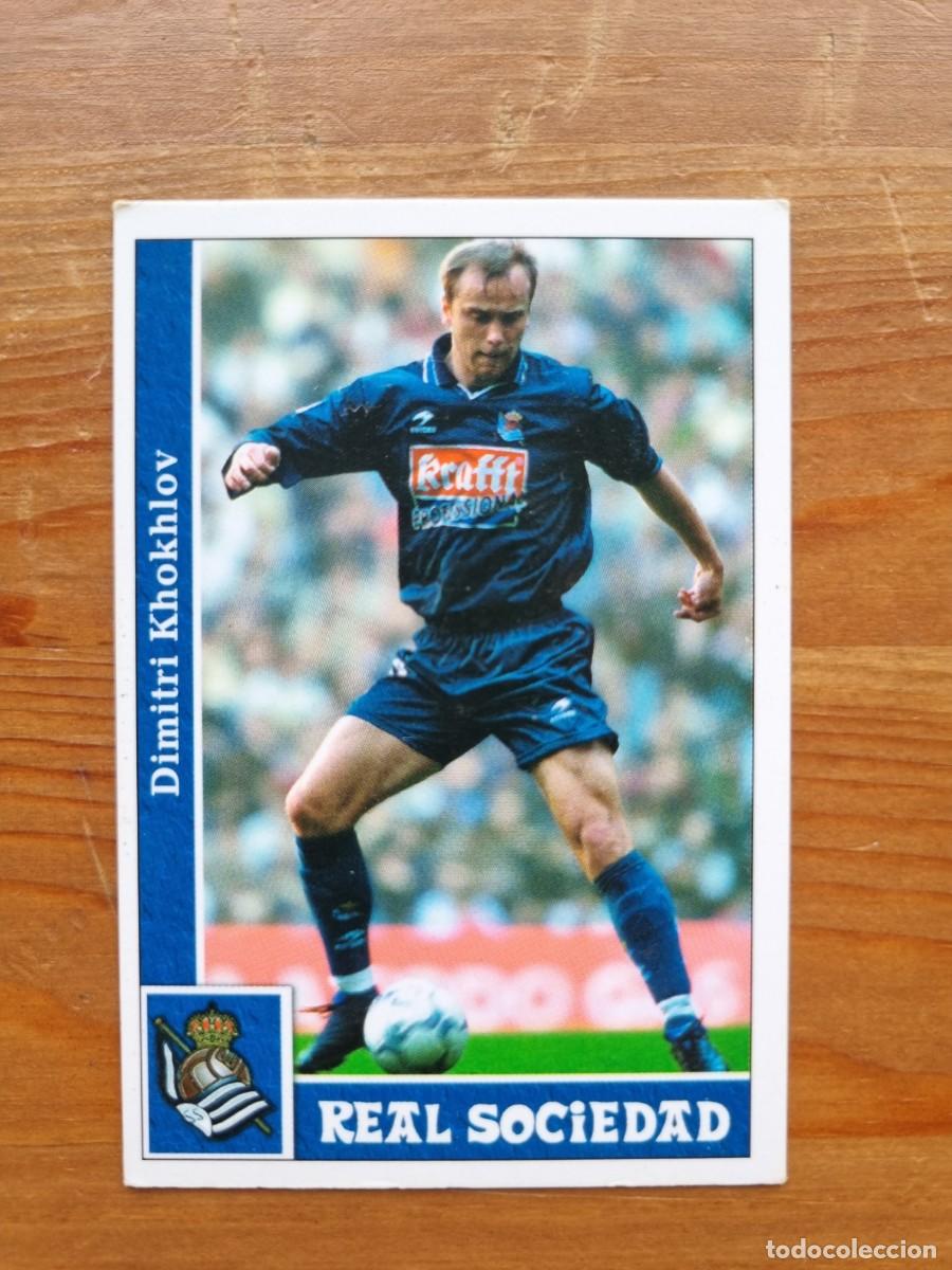 Cromos de f&uacute;tbol: 266 KHOKLOV (Real Sociedad). Las Fichas de la Liga 2001 2002 01 02 (Mundicromo)
