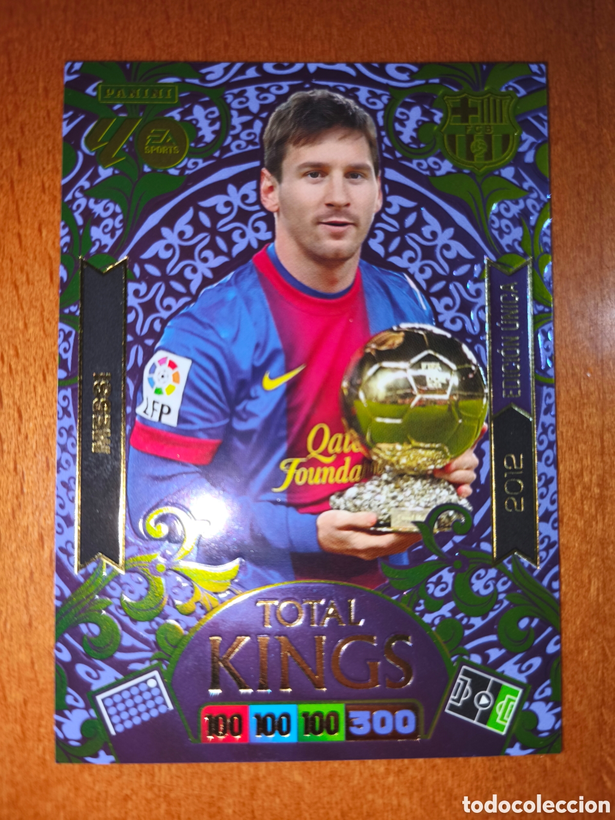Cromos de f&uacute;tbol: Messi TOTAL KINGS Adrenalyn XL 25/26 Barcelona