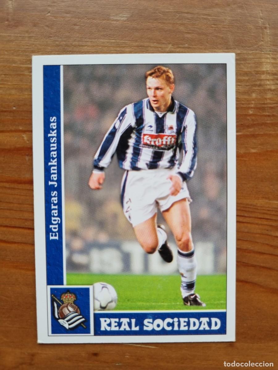 Cromos de f&uacute;tbol: 271 JANKAUSKAS (Real Sociedad). Las Fichas de la Liga 2001 2002 01 02 (Mundicromo)