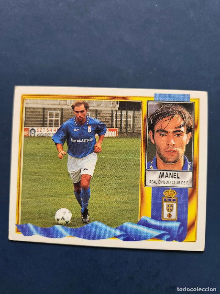 Cromos de f&uacute;tbol: MANEL OVIEDO LIGA ESTE 95 96 1995 1996 SIN PEGAR NUNCA PEGADO