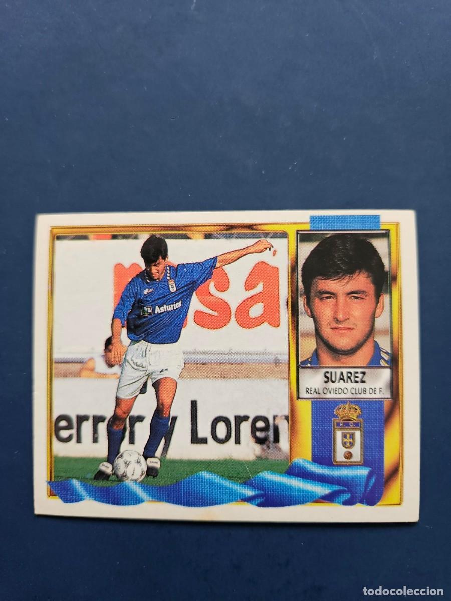 Cromos de f&uacute;tbol: SUAREZ OVIEDO LIGA ESTE 95 96 1995 1996 SIN PEGAR NUNCA PEGADO