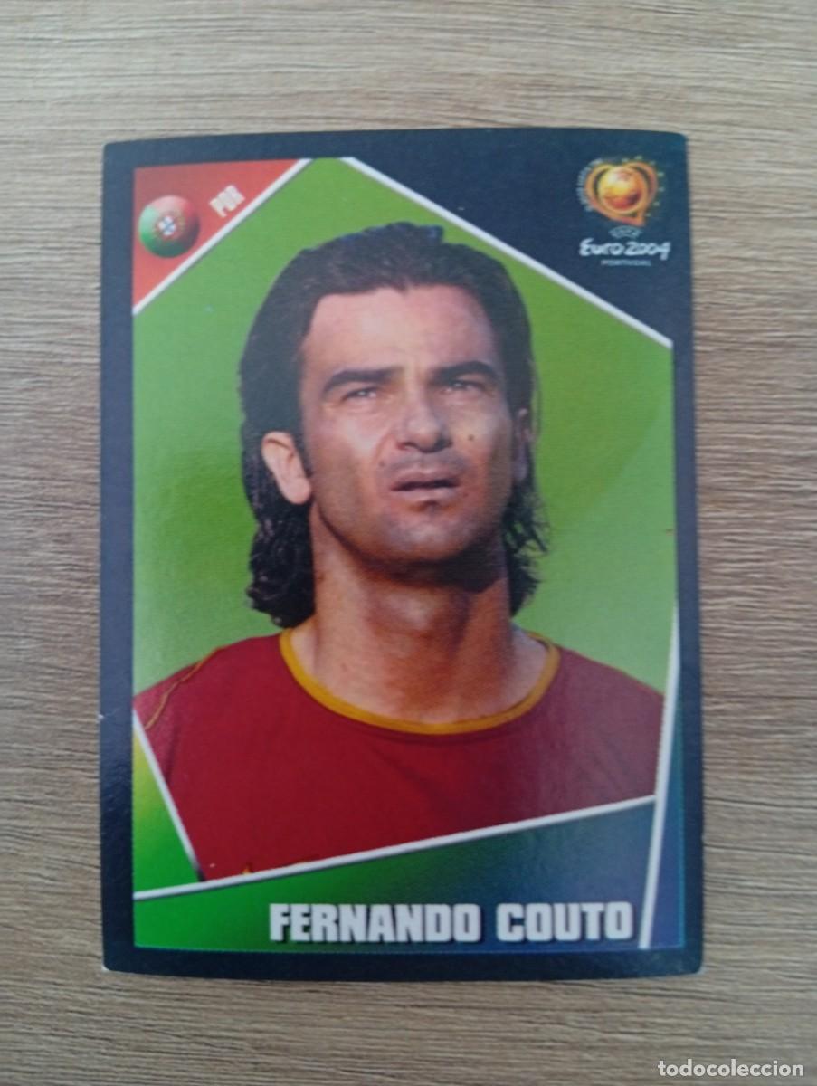 Cromos de f&uacute;tbol: FERNANDO COUTO 12 EURO 2004 PORTUGAL NUNCA PEGADO SIN PEGAR