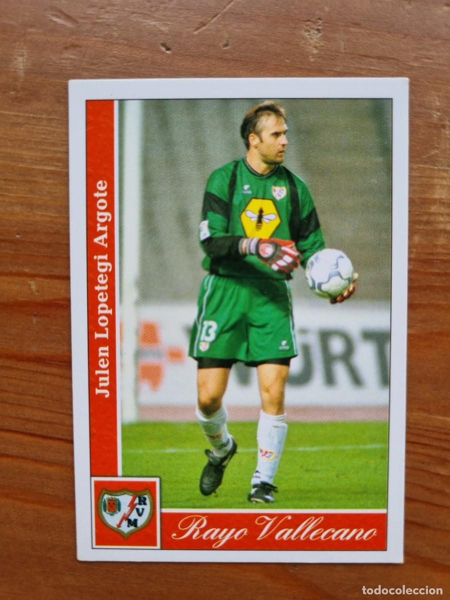 Cromos de f&uacute;tbol: 276 LOPETEGI (Rayo Vallecano). Las Fichas de la Liga 2001 2002 01 02 (Mundicromo)