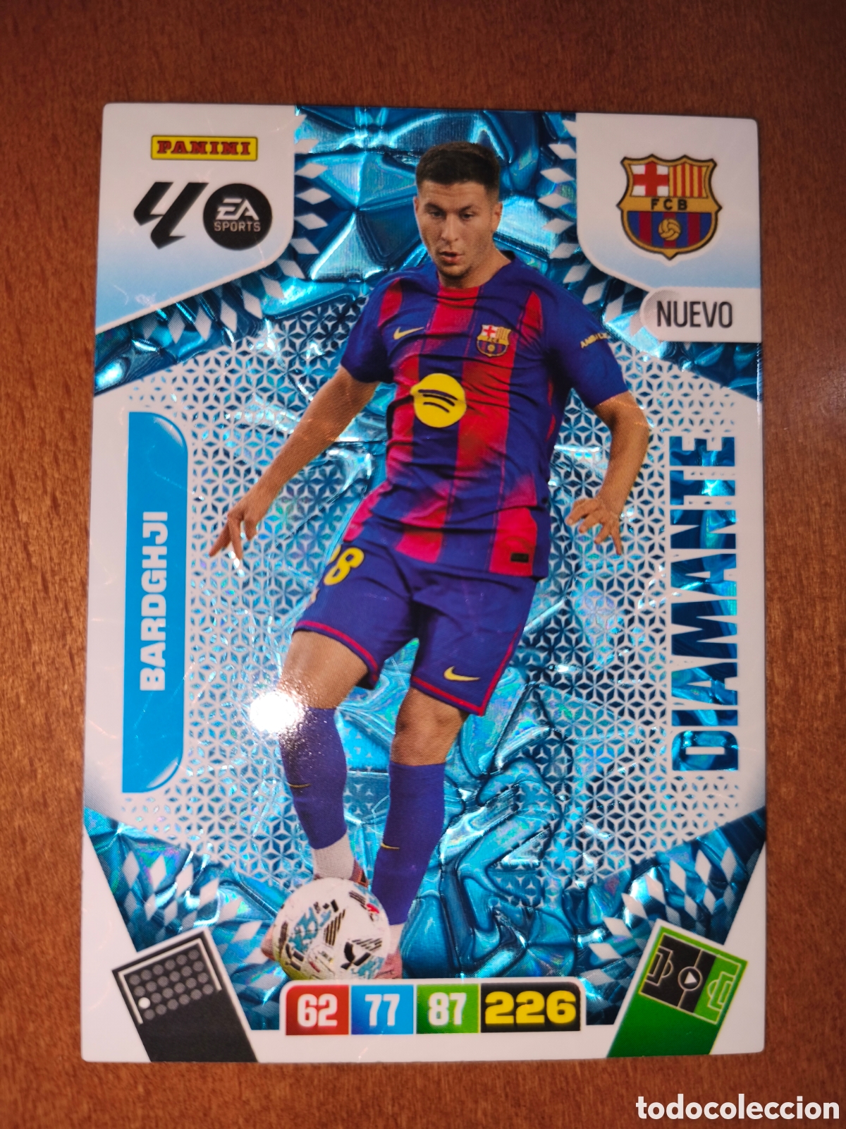 Cromos de f&uacute;tbol: Bardghji NUEVO DIAMANTE Adrenalyn XL 25/26 Barcelona