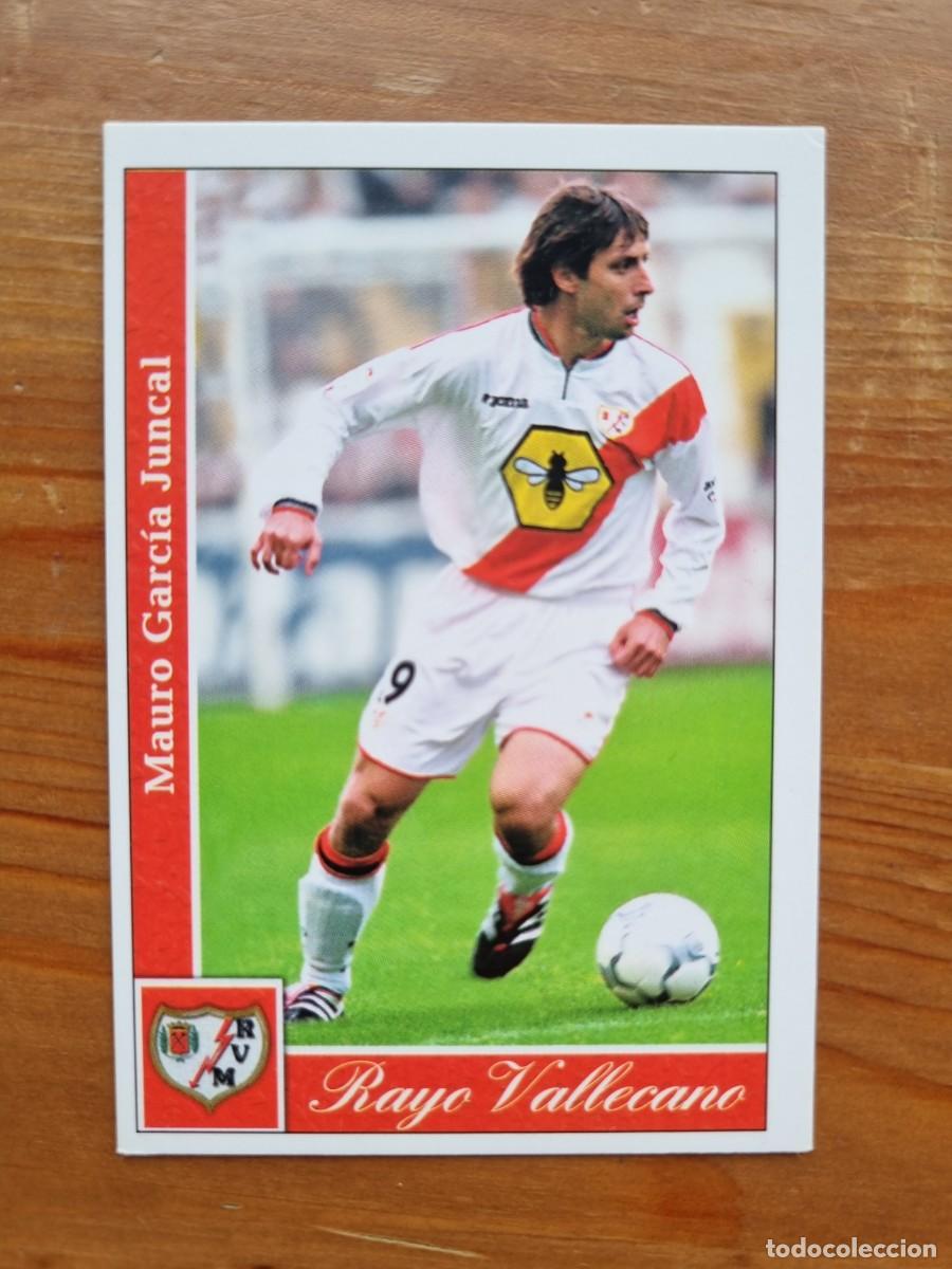 Cromos de f&uacute;tbol: 282 MAURO (Rayo Vallecano). Las Fichas de la Liga 2001 2002 01 02 (Mundicromo)