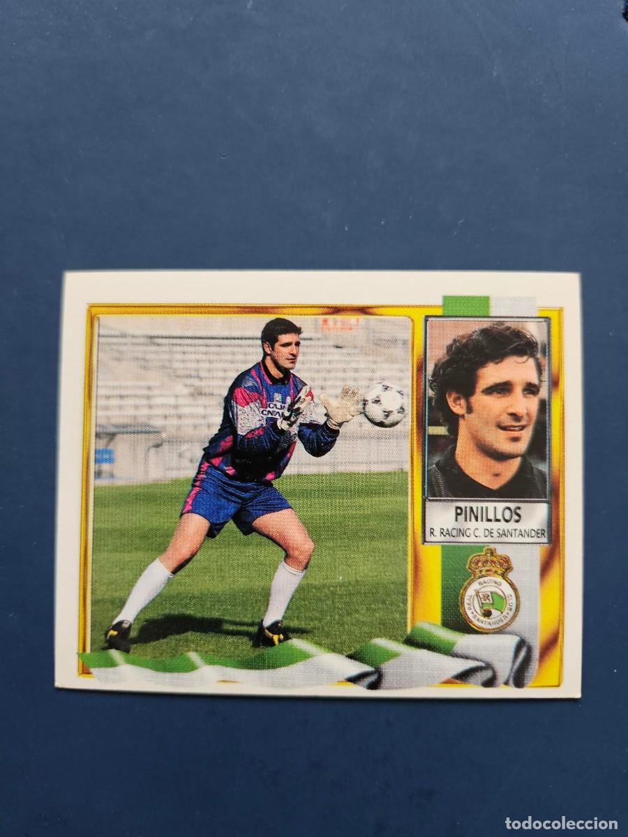 Cromos de f&uacute;tbol: PINILLOS RACING SANTANDER LIGA ESTE 95 96 1995 1996 SIN PEGAR NUNCA PEGADO
