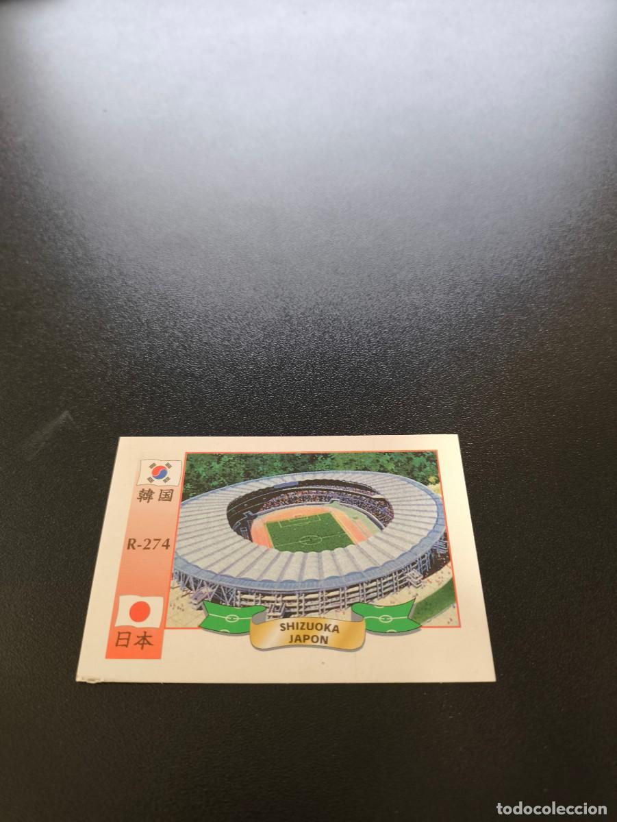 Cromos de f&uacute;tbol: 274 Est&aacute;dio Shizuoka MUNDIAL WORLD CUP REYAUCA KOREA JAPAN JAPON 2002 NO PANINI LIGA