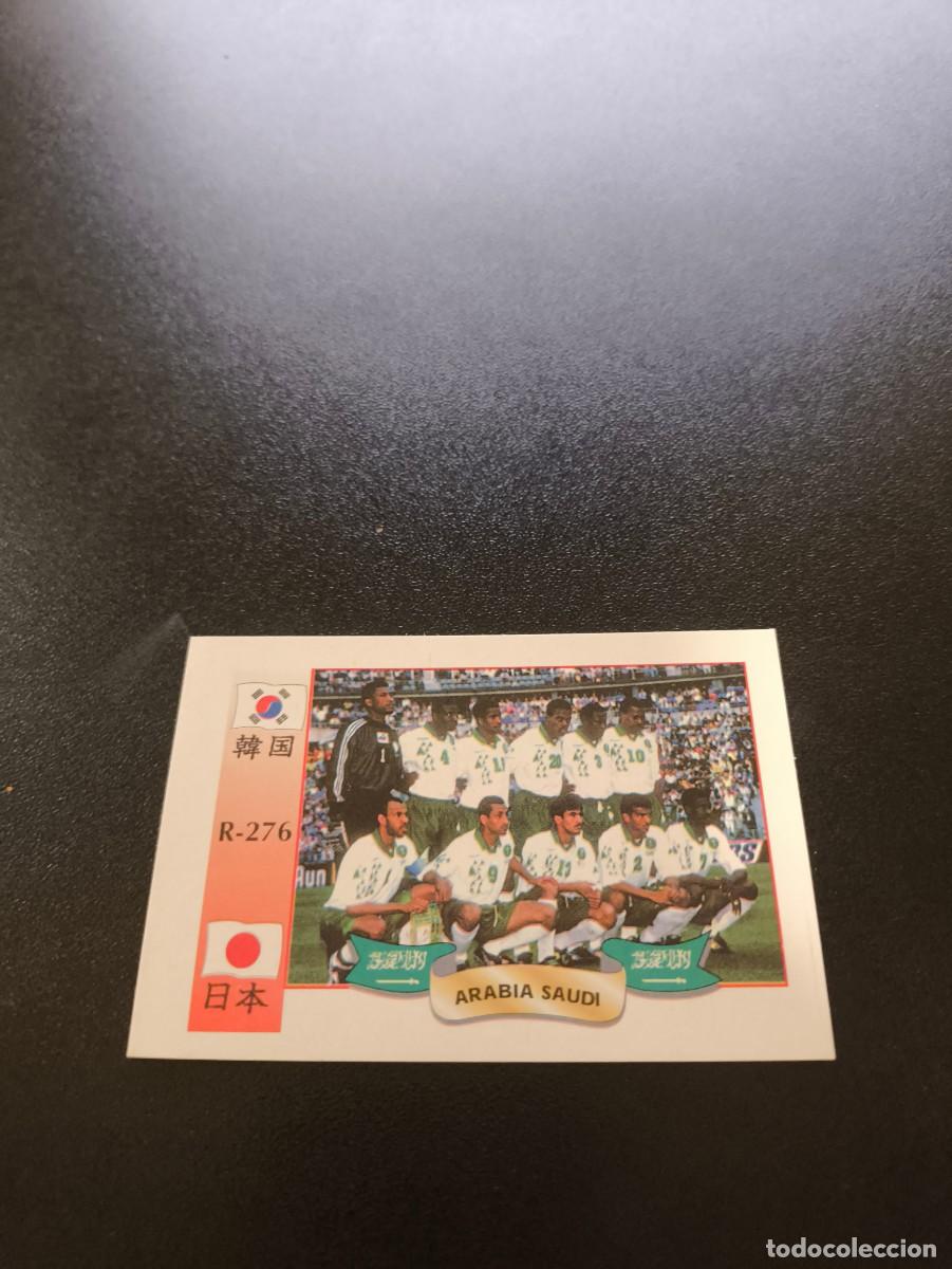 Cromos de f&uacute;tbol: 276 SELECCION TEAM ARABIA SAUDI MUNDIAL WORLD CUP REYAUCA KOREA JAPAN JAPON 2002 NO PANINI LIGA