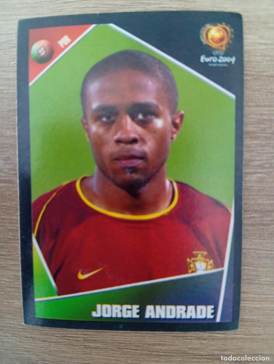 Cromos de f&uacute;tbol: JORGE ANDRADE 14 PORTUGAL EURO 2004 PORTUGAL NUNCA PEGADO SIN PEGAR