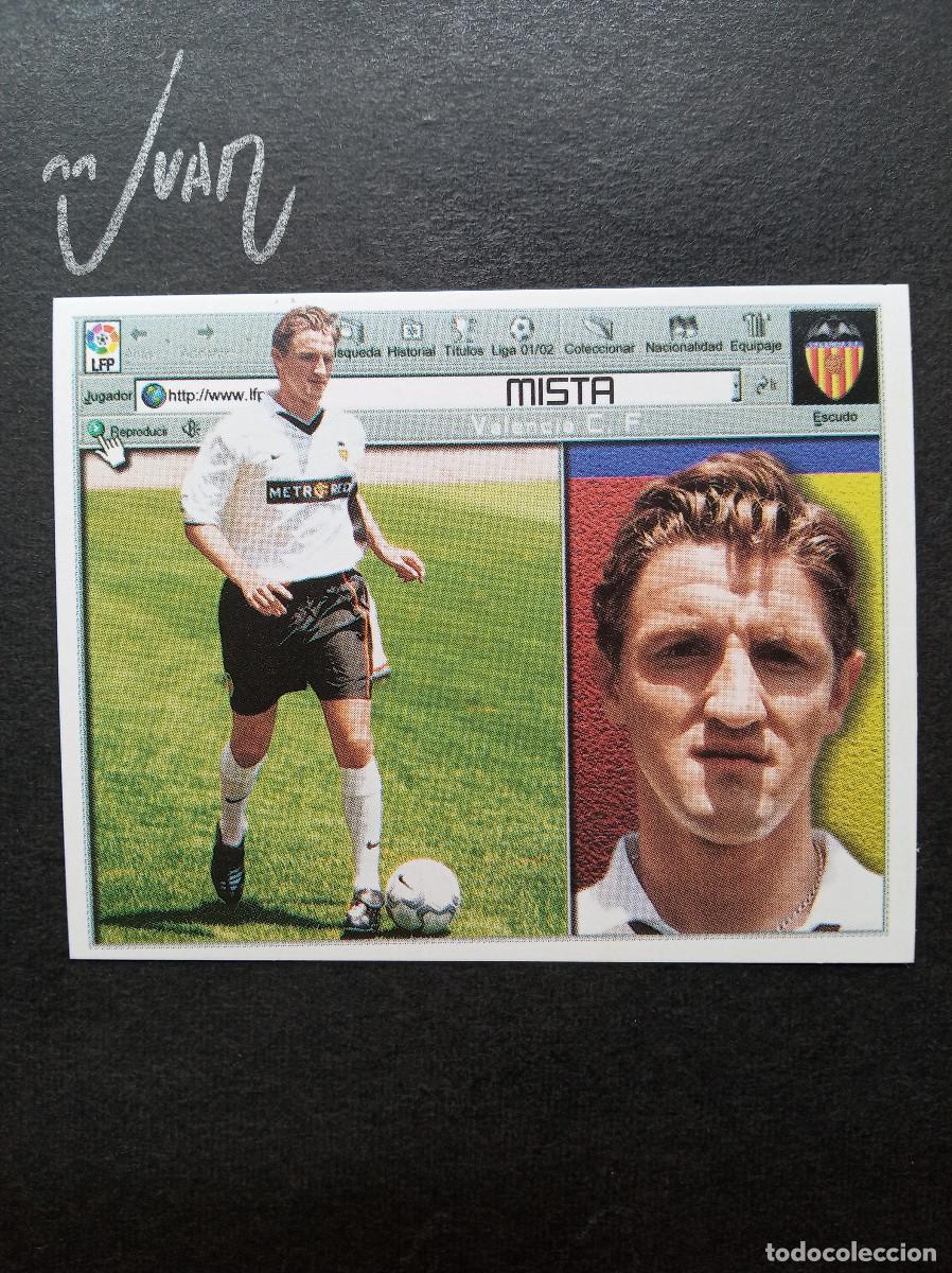 Football Stickers: MISTA VALENCIA ESPA&Ntilde;A⚽ COLECCIONES ESTE &reg; 2001 2002 LIGA FUTBOL 01 02 SIN PEGAR NUNCA PEGADO NUEVO