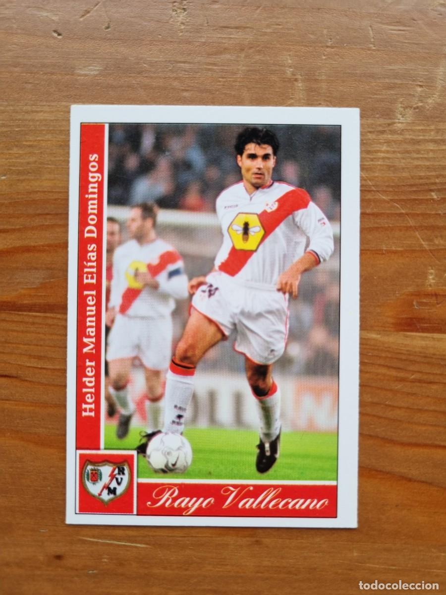 Figurine di Calcio: 290 HELDER (Rayo Vallecano). Las Fichas de la Liga 2001 2002 01 02 (Mundicromo)