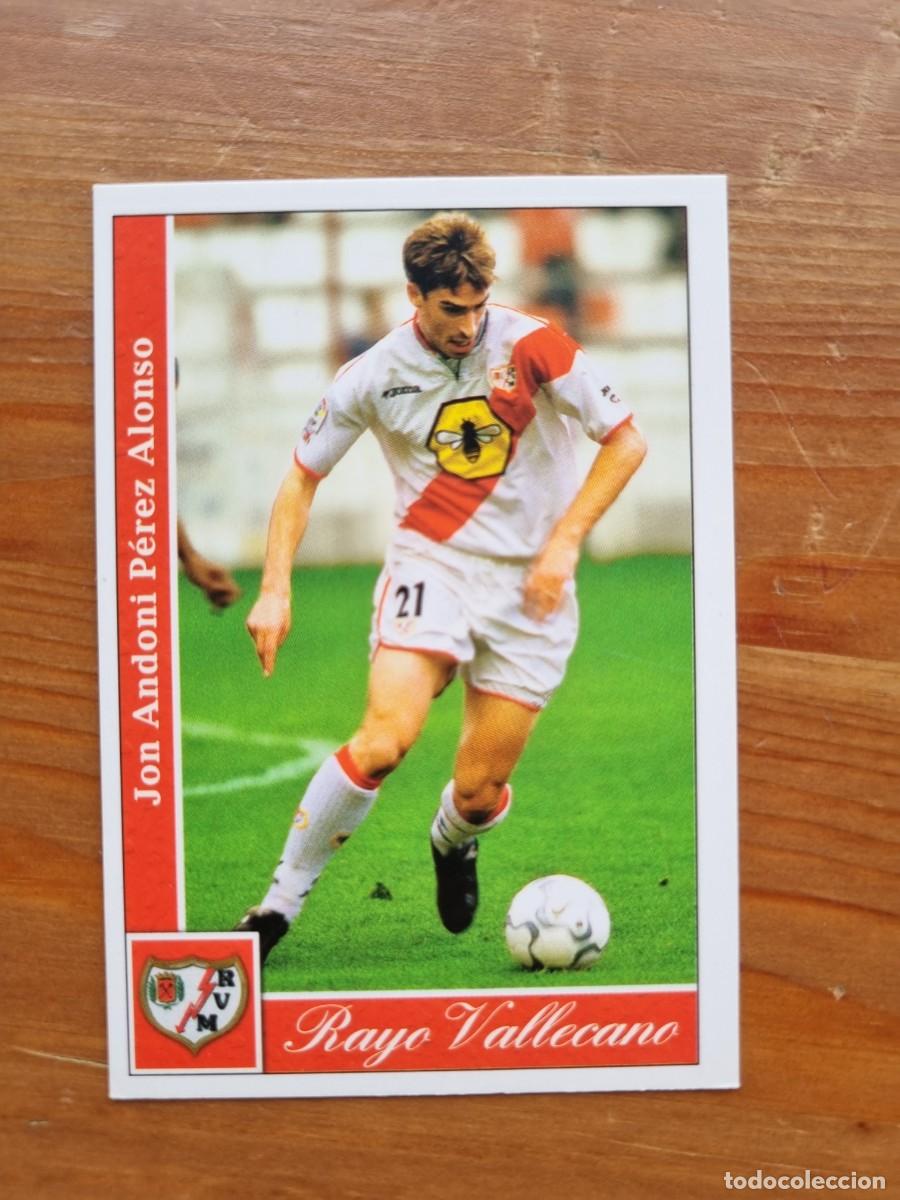 Cromos de f&uacute;tbol: 293 BOLO (Rayo Vallecano). Las Fichas de la Liga 2001 2002 01 02 (Mundicromo)