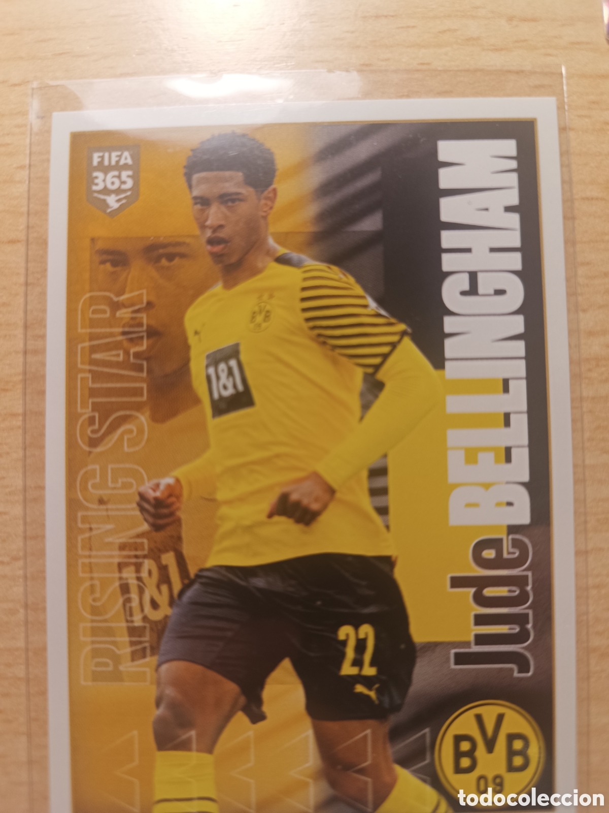 Cromos de f&uacute;tbol: 211 JUDE BELLINGHAM RISING STAR BORUSSIA DORTMUND BVB FIFA 365 STICKERS 2021 2022 PANINI 21 22