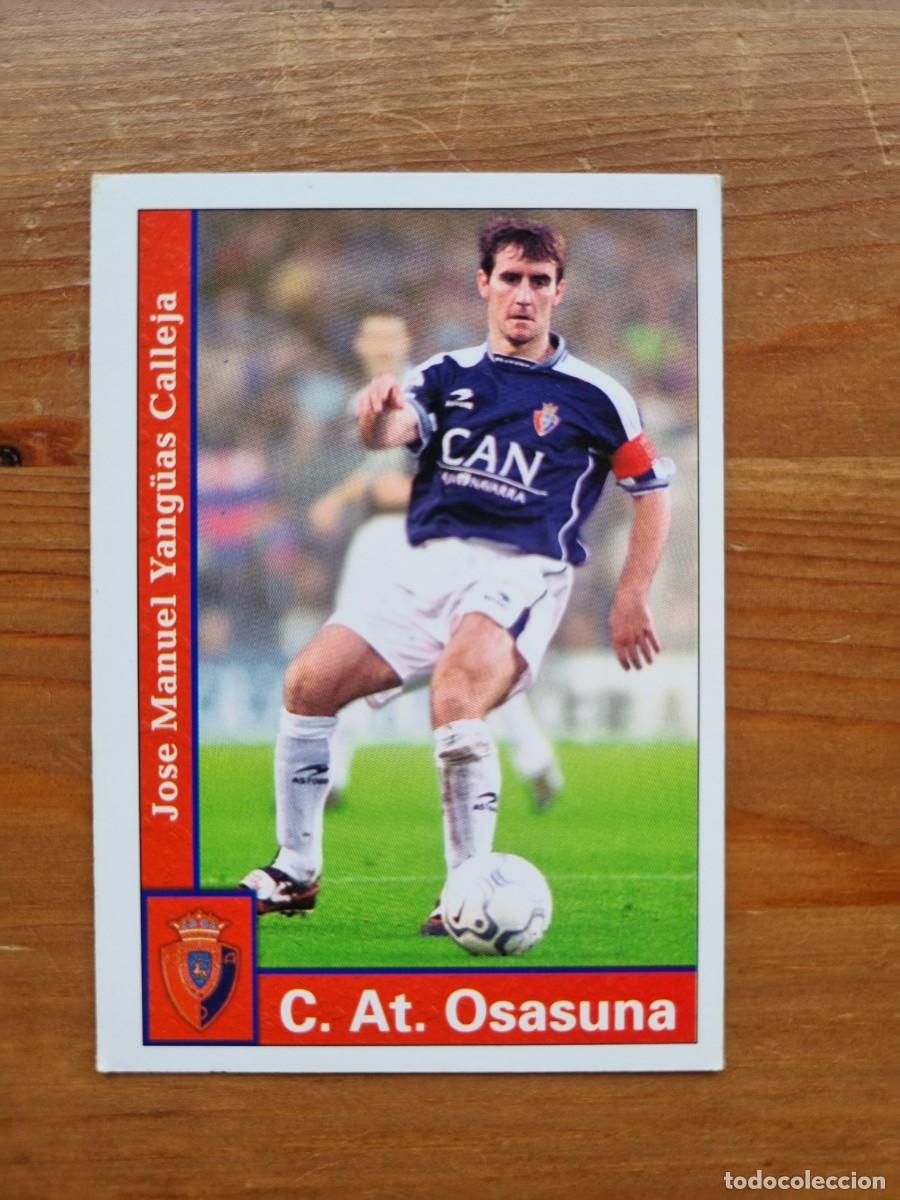 Cromos de f&uacute;tbol: 300 YANG&Uuml;AS (CA Osasuna). Las Fichas de la Liga 2001 2002 01 02 (Mundicromo)