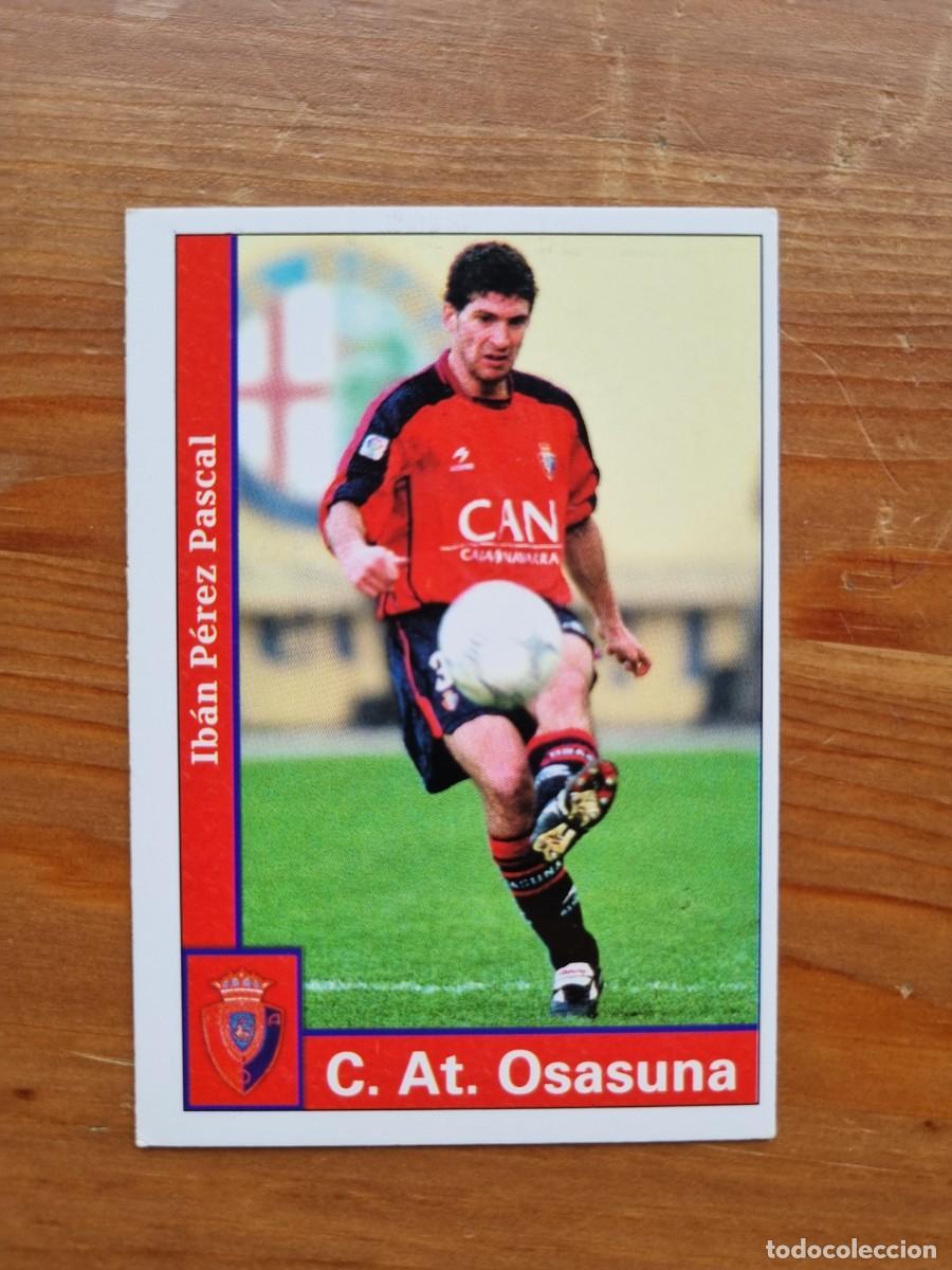 Cromos de f&uacute;tbol: 306 IB&Aacute;N P&Eacute;REZ (CA Osasuna). Las Fichas de la Liga 2001 2002 01 02 (Mundicromo)