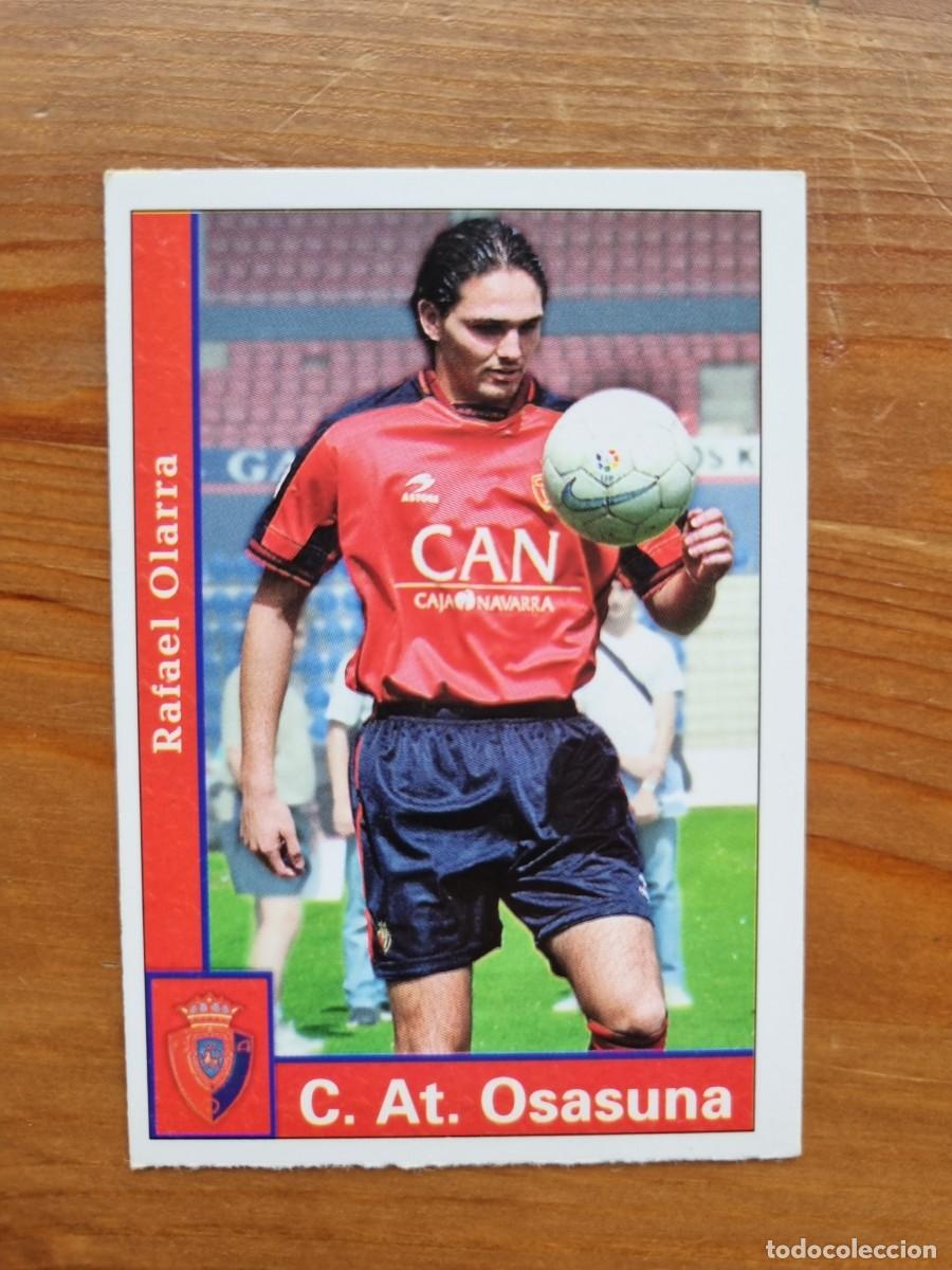 Cromos de f&uacute;tbol: 309 OLARRA (CA Osasuna). Las Fichas de la Liga 2001 2002 01 02 (Mundicromo)