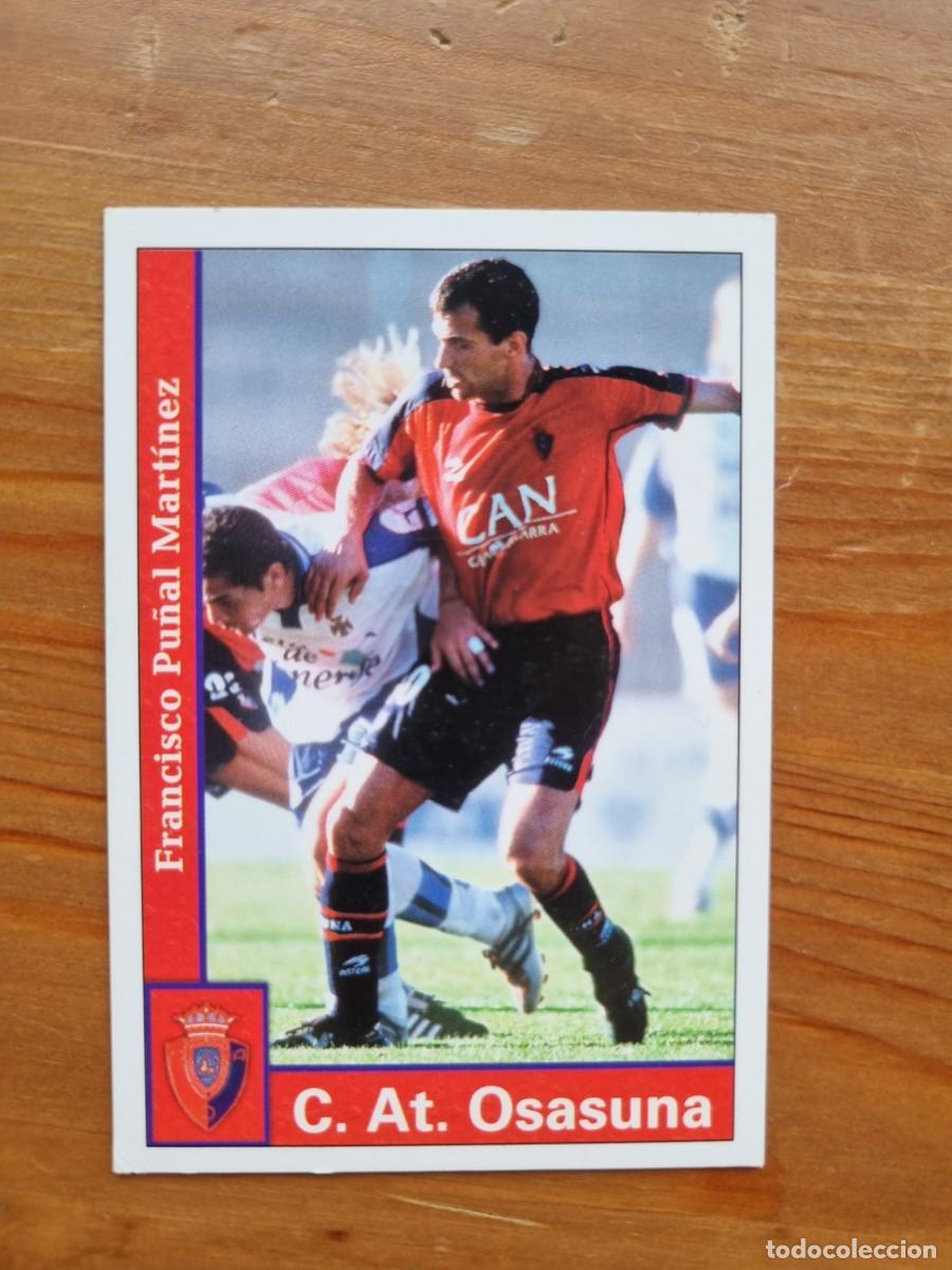 Cromos de f&uacute;tbol: 311 PU&Ntilde;AL (CA Osasuna). Las Fichas de la Liga 2001 2002 01 02 (Mundicromo)