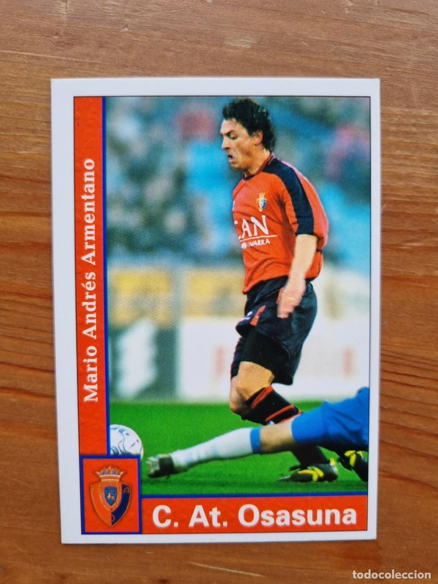 Cromos de f&uacute;tbol: 311 ARMENTANO (CA Osasuna) ERROR. Las Fichas de la Liga 2001 2002 01 02 (Mundicromo)