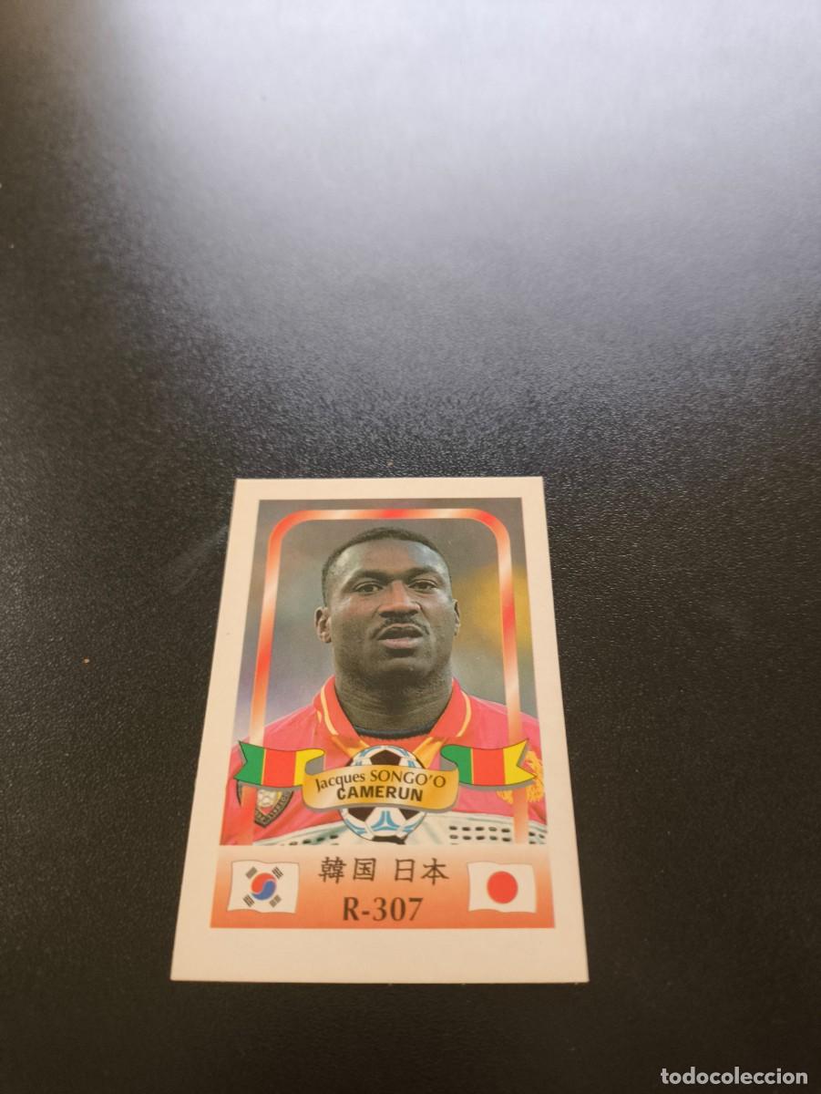 Cromos de f&uacute;tbol: 307 Jacques Songo'o DEPORTIVO CAMERUN MUNDIAL WORLD CUP REYAUCA KOREA JAPAN JAPON 2002 N PANINI LIGA