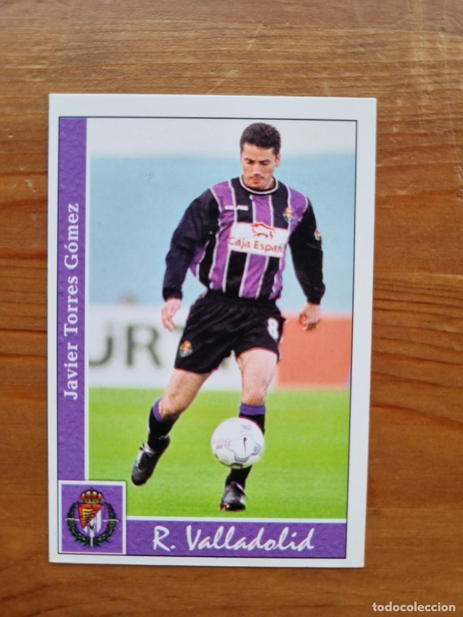Cromos de f&uacute;tbol: 320 TORRES G&Oacute;MEZ (Real Valladolid). Las Fichas de la Liga 2001 2002 01 02 (Mundicromo)