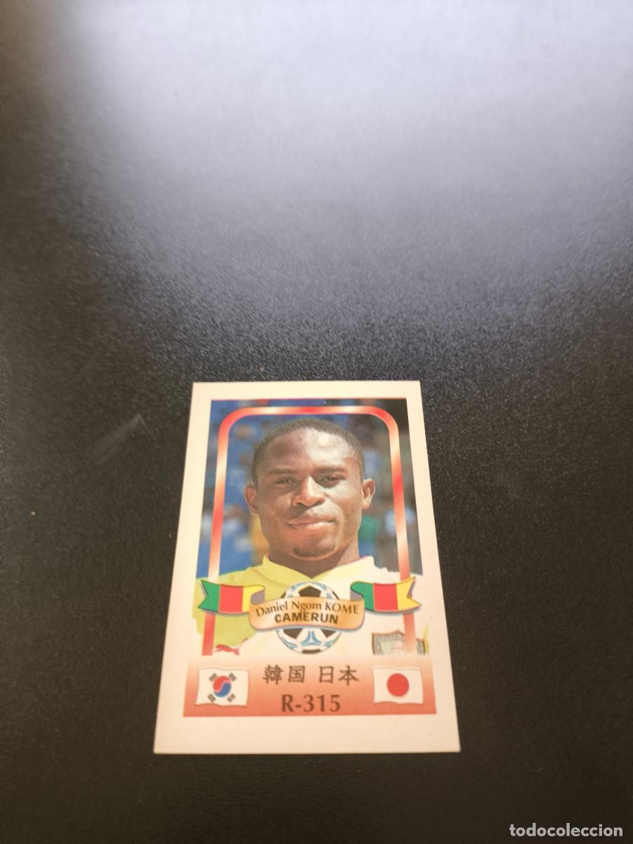 Cromos de f&uacute;tbol: 315 Daniel Ngom Kome CAMERUN MUNDIAL WORLD CUP REYAUCA KOREA JAPAN JAPON 2002 N PANINI LIGA