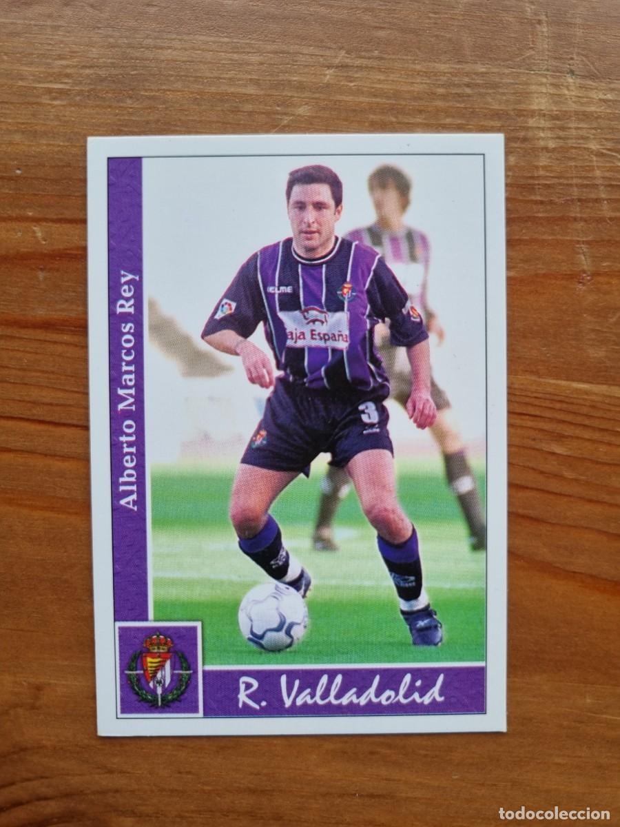 Cromos de f&uacute;tbol: 323 MARCOS (Real Valladolid). Las Fichas de la Liga 2001 2002 01 02 (Mundicromo)
