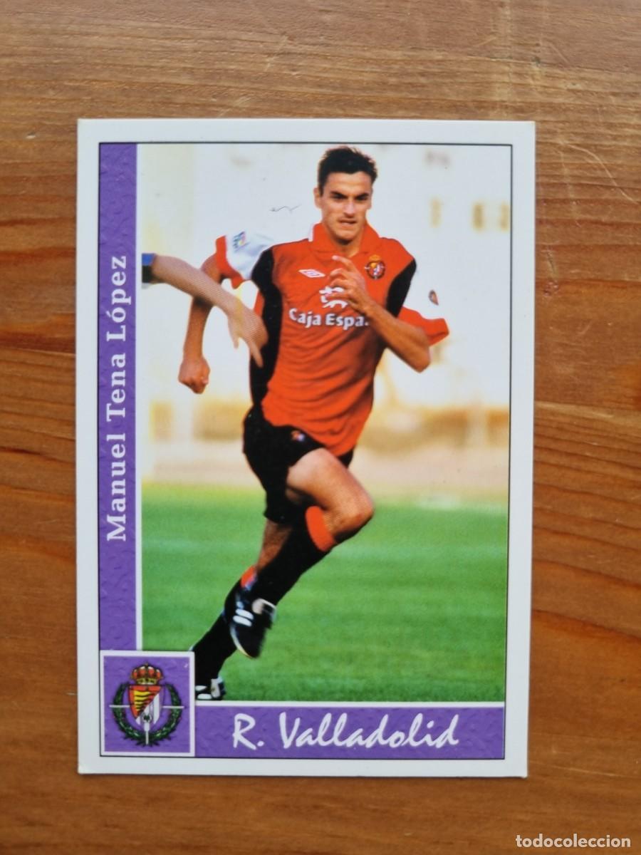 Cromos de Futebol: 335 TENA (Real Valladolid). Las Fichas de la Liga 2001 2002 01 02 (Mundicromo)