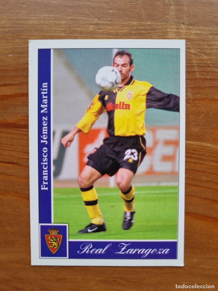 Cromos de Futebol: 343 PACO (Real Zaragoza). Las Fichas de la Liga 2001 2002 01 02 (Mundicromo)