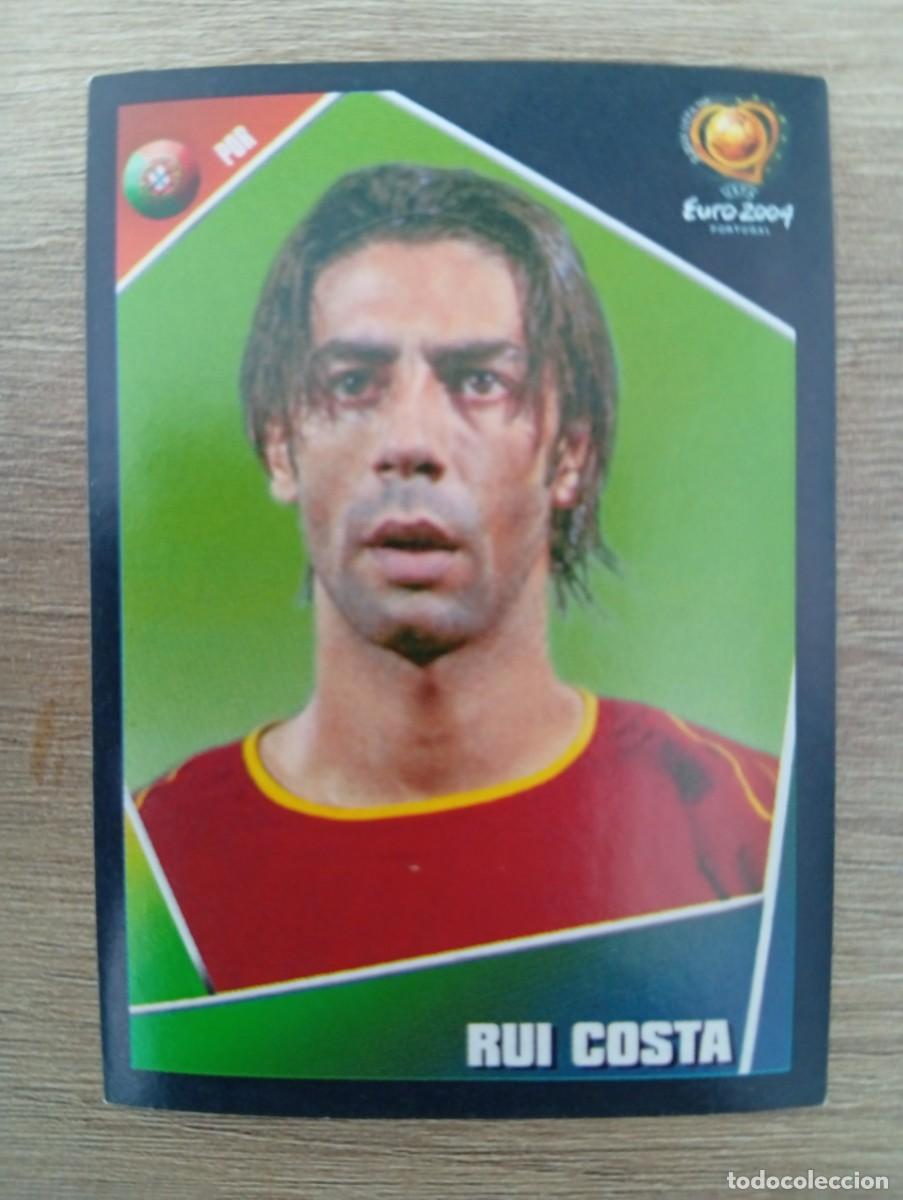 Cromos de Futebol: RUI COSTA 21 PORTUGAL EURO 2004 PORTUGAL NUNCA PEGADO SIN PEGAR