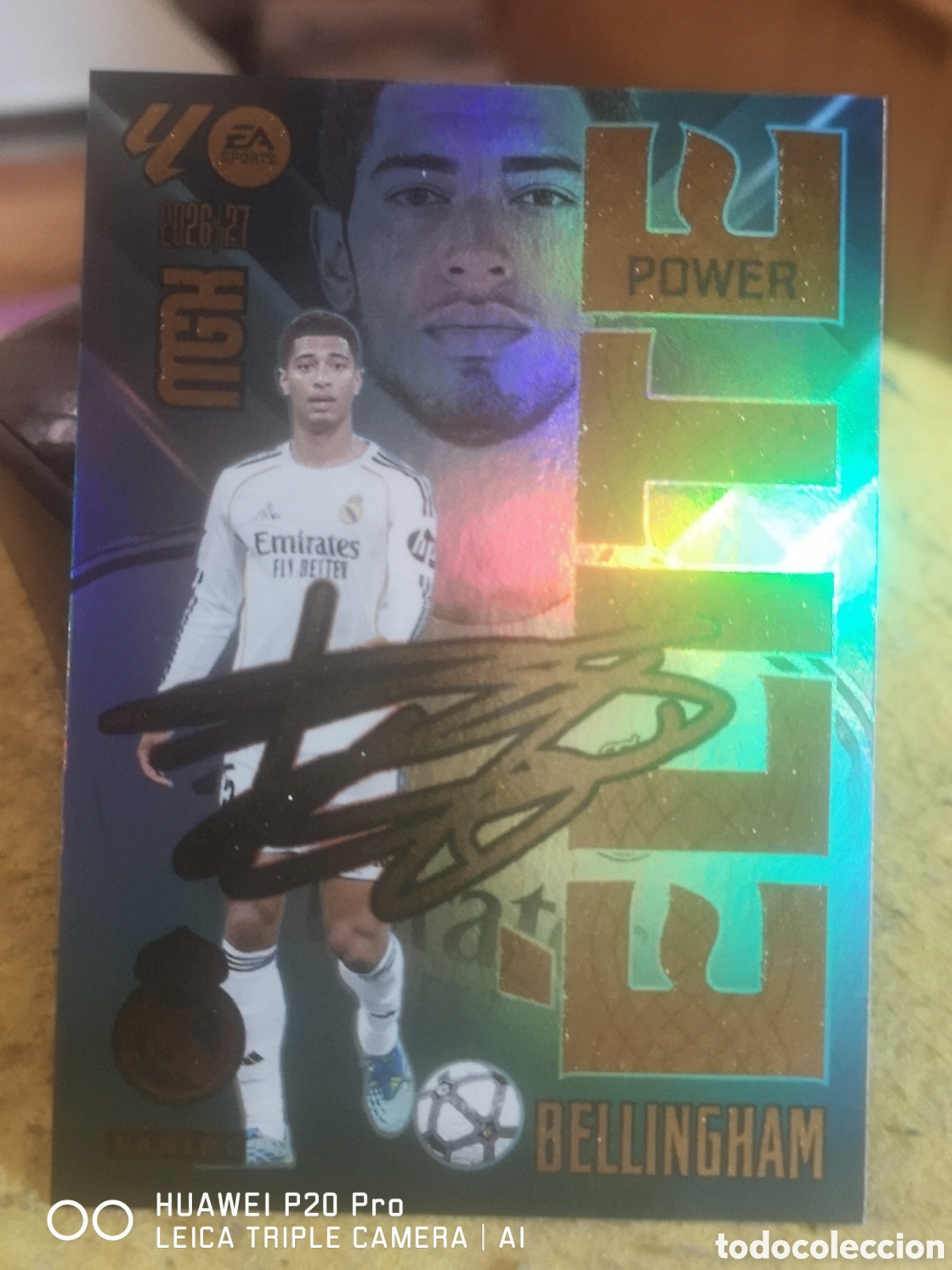 Cromos de Futebol: MEGACRACKS 2026 2027 2026 27 BELLINGHAM ELITE POWER REAL MADRID 2P